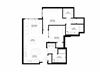 2 Bedroom Floor Plan